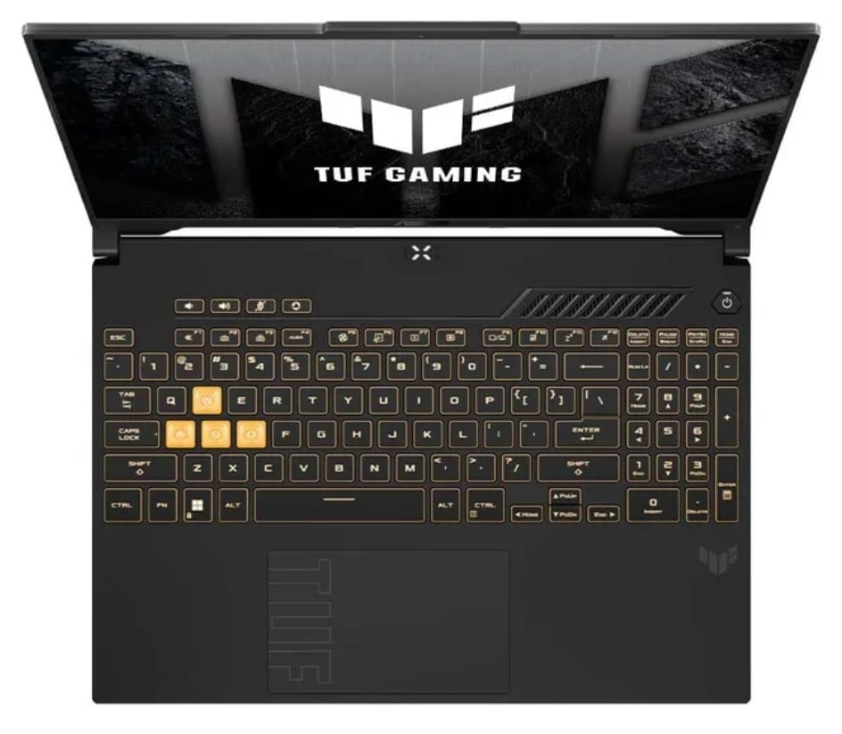 Gamer Asus TUF F16 FX607VJ-RL016, Core I5-12510H Hasta 4.8GHz, 8GB DDR4, 512GB PCIe NVMe, 16 WUXGA IPS 1920x1200, Nvidia RTX 3050 6GB GDDR6, WiFi, Webcam, Bluetooth, Mecha Gray, Teclado Retroiluminado Español